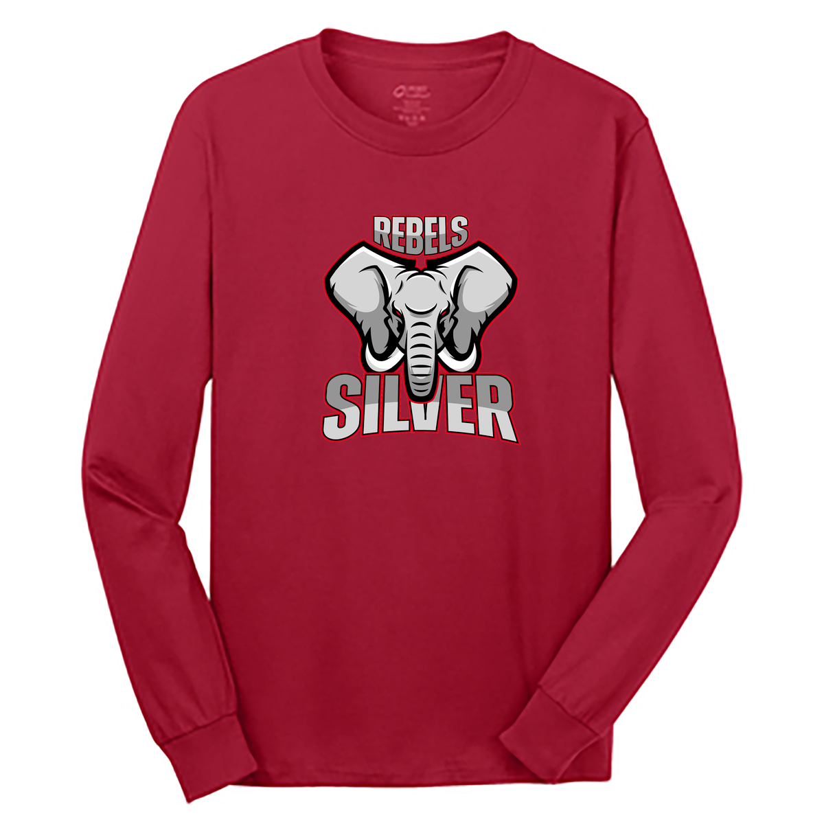 Rebels Silver Cotton Long Sleeve Shirt