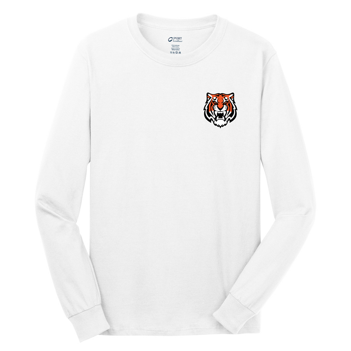 White Plains Middle School Basketball Cotton Long Sleeve Shirt