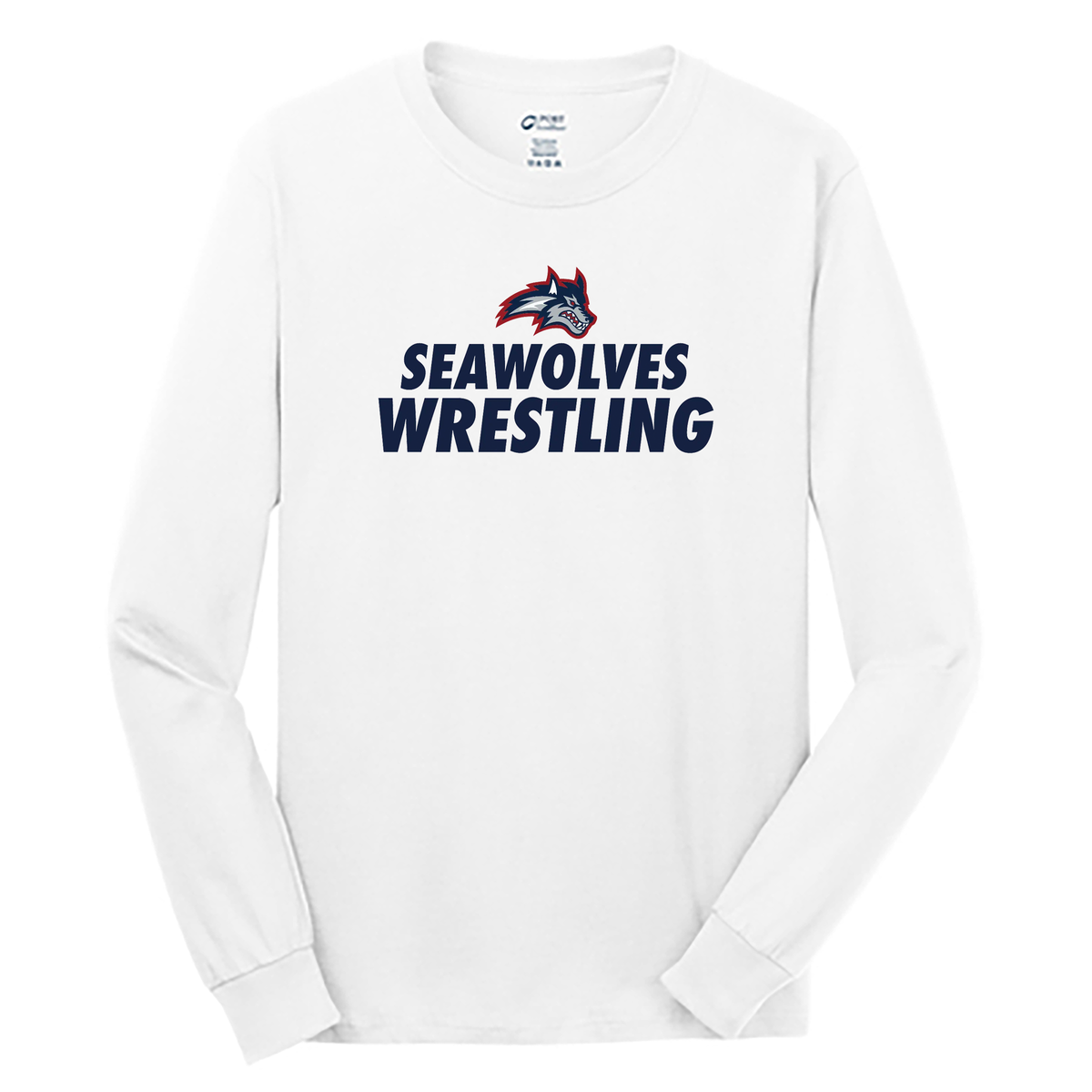 Stony Brook Wrestling Cotton Long Sleeve Shirt