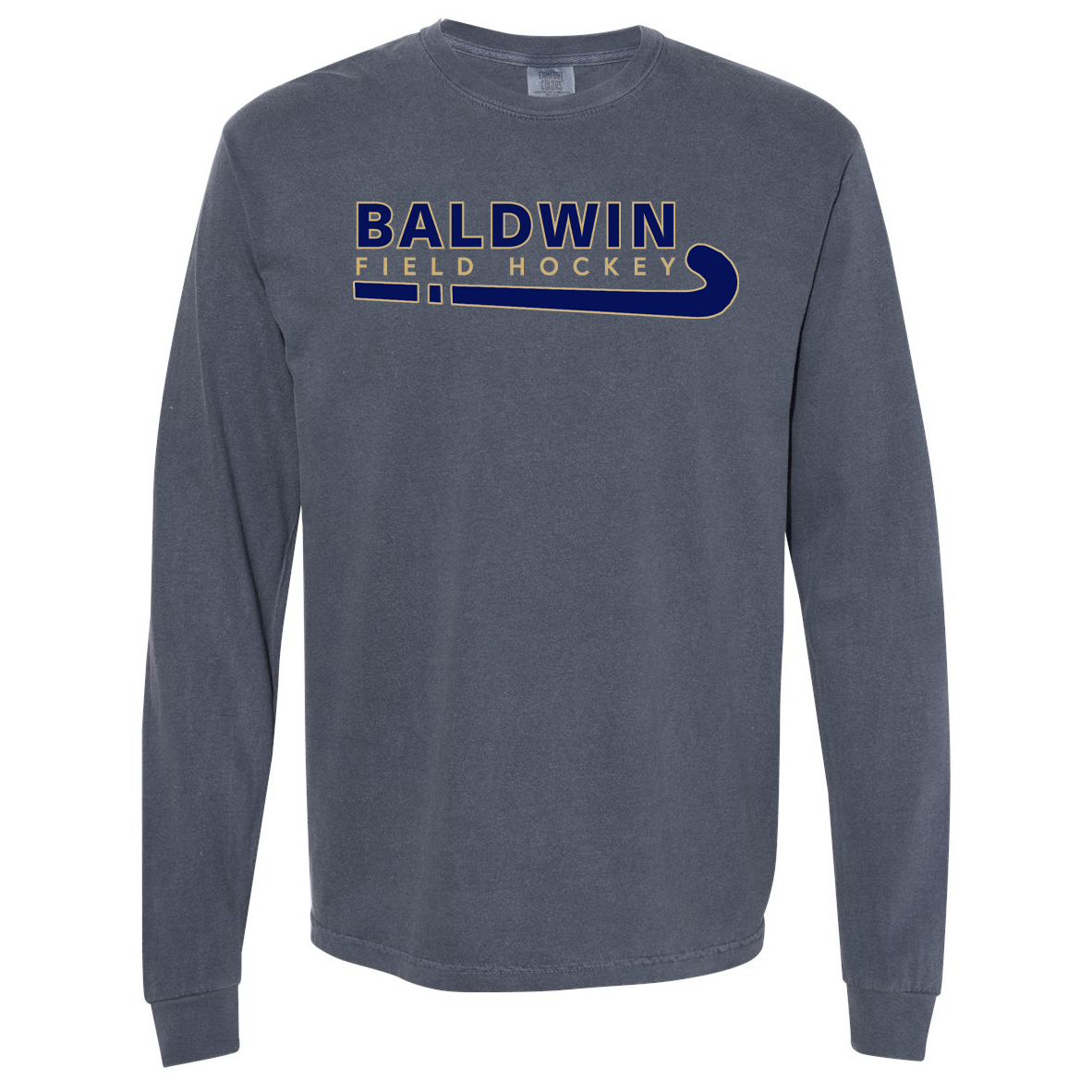 Baldwin Field Hockey Garment Dyed Long Sleeve Tee
