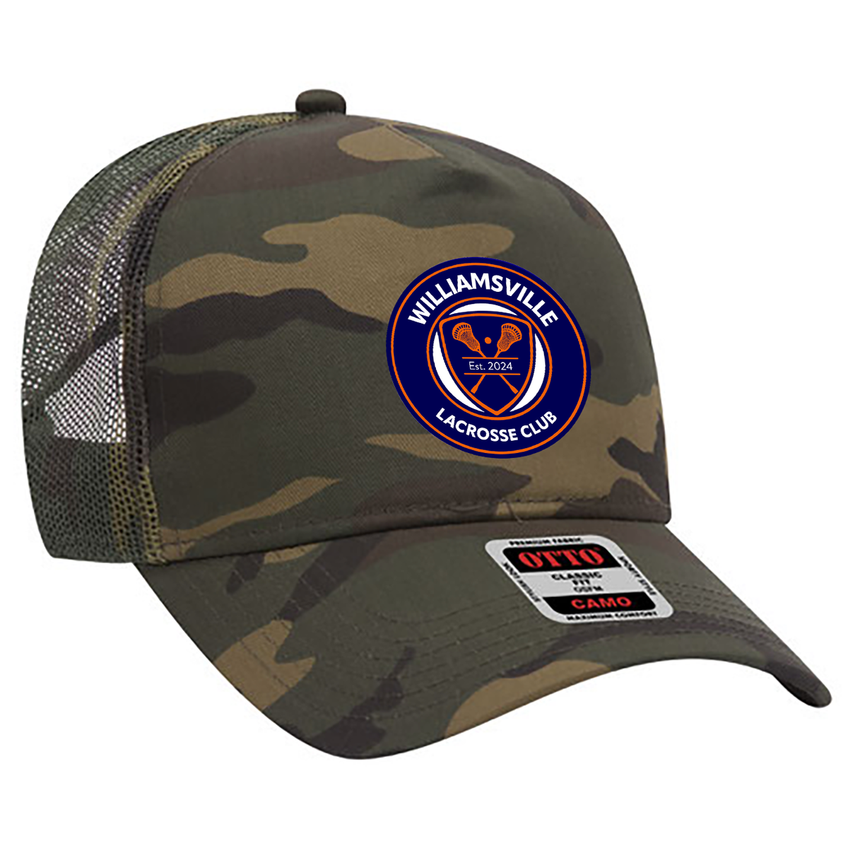 Williamsville Lacrosse Club Mesh Back Trucker