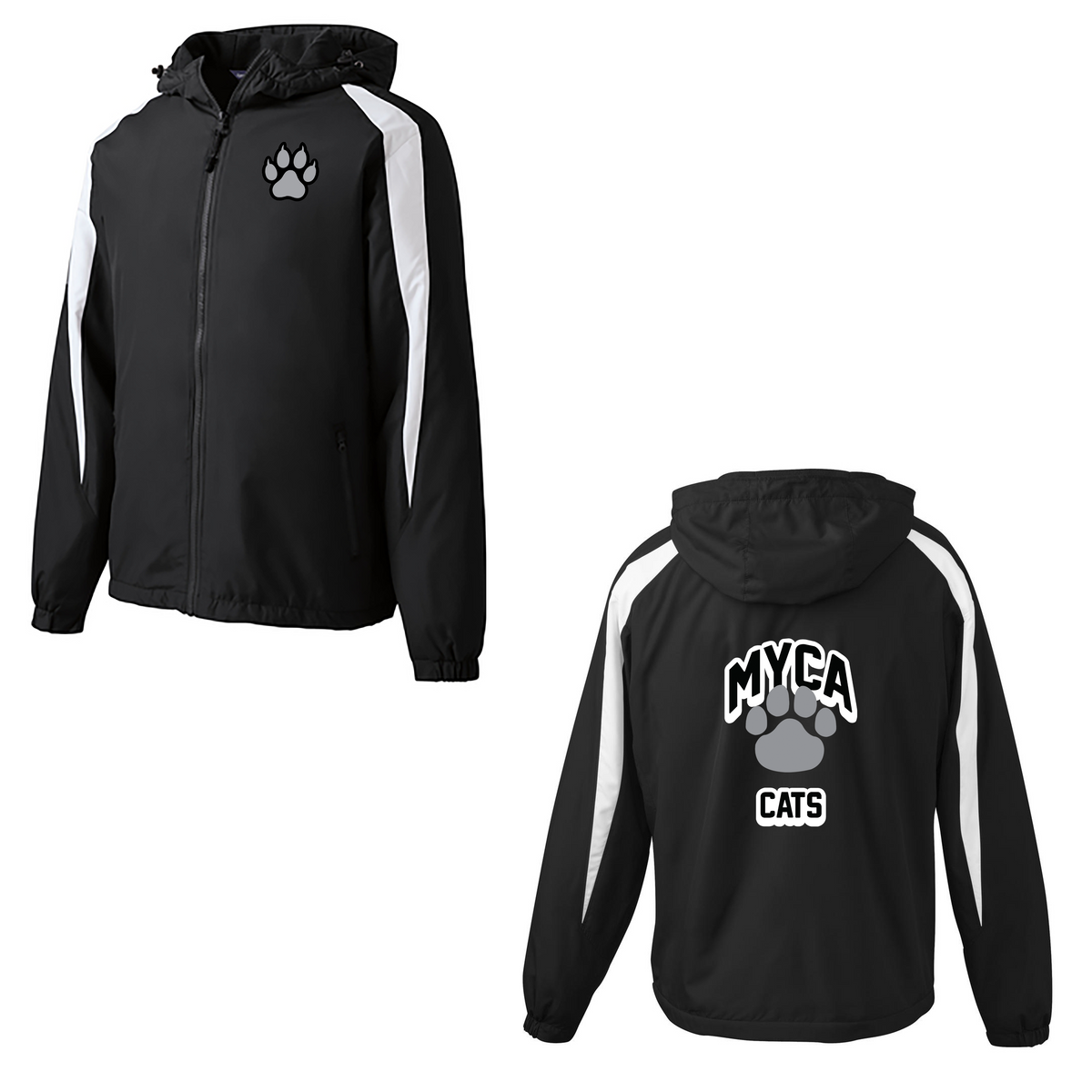 Moore Youth Cheer Fleece-Lined Colorblock Jacket