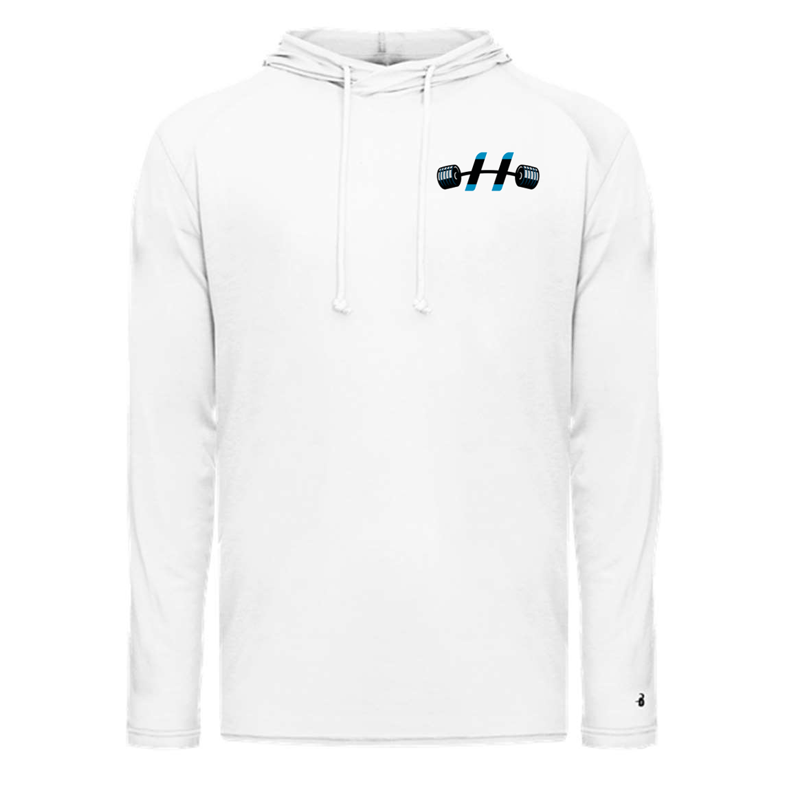 Hamby Sports Performance Tri-Blend Surplice Hood Tee