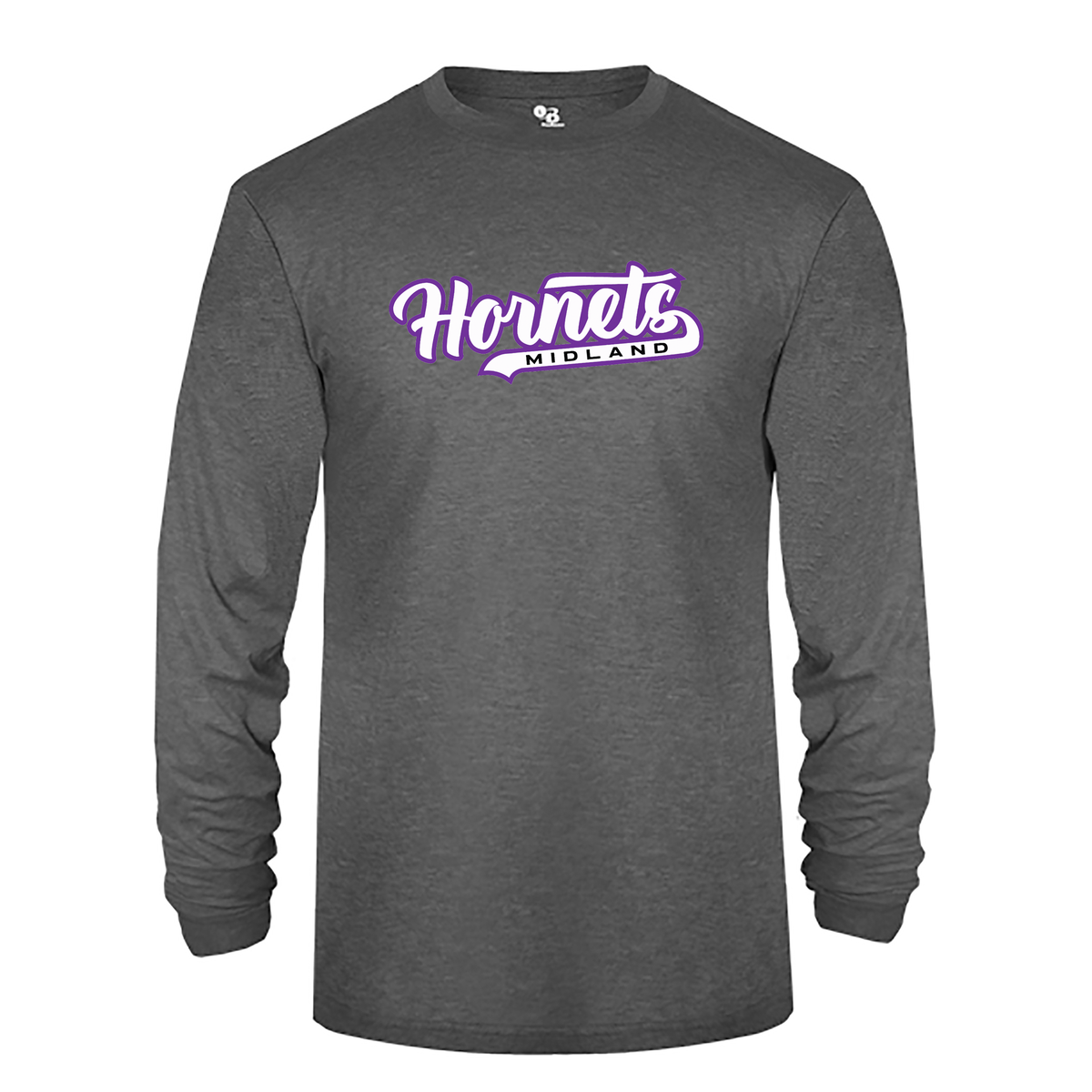 Midland Hornets Tri-Blend Long Sleeve Tee