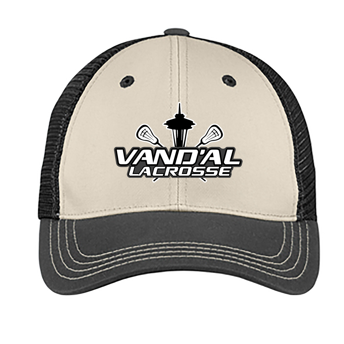 Vand'al Lacrosse Tri-Tone Mesh Back Cap