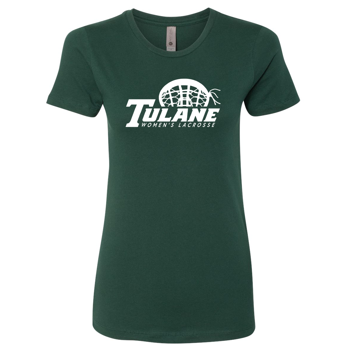 Tulane Women's Lacrosse Women's Cotton T-Shirt