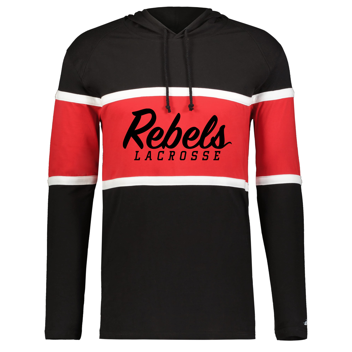 Rebels Lacrosse United Hooded Tee