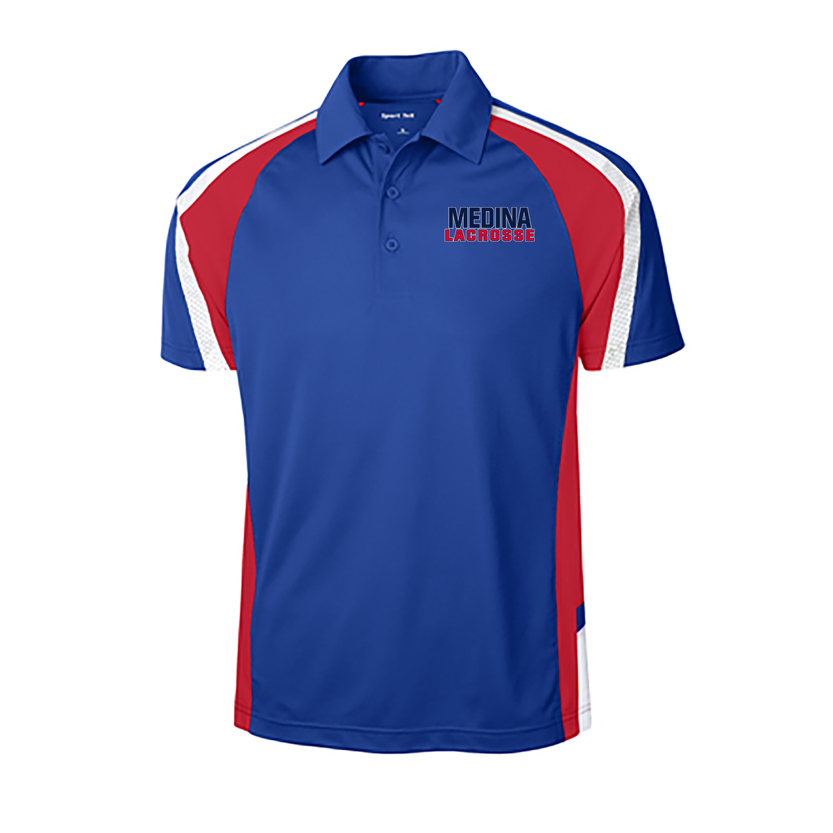 Sample Tricolor Micropique Sport-Wick Polo