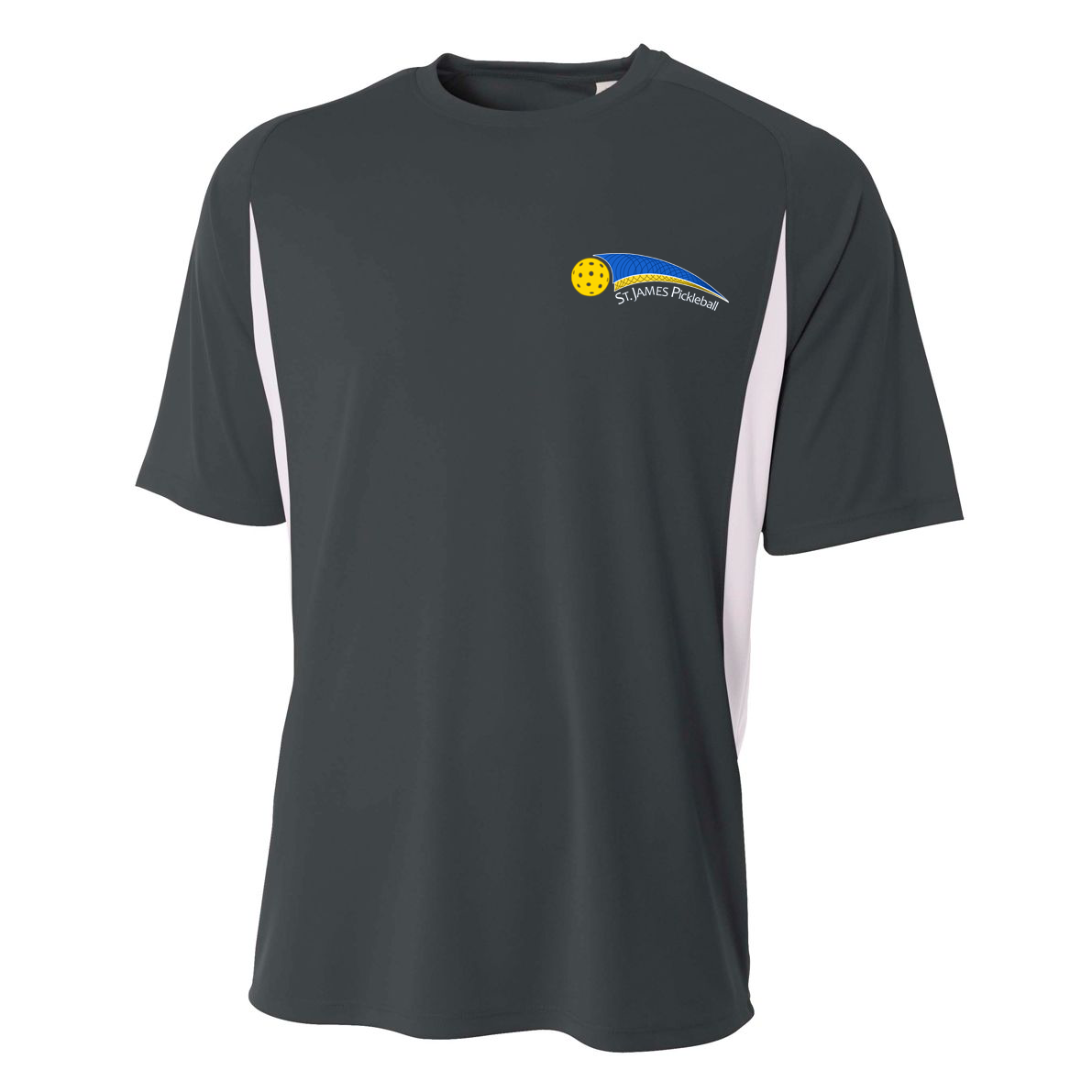 St. James Pickleball Association Men's Color Blocked Cooling Performance T-Shirt