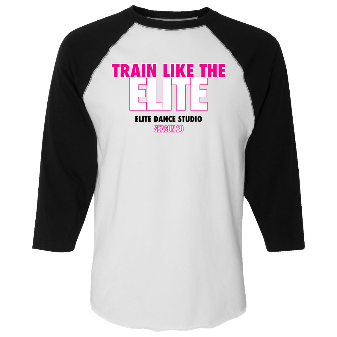 Elite Dance Studio Fine Jersey Three-Quarter Sleeve Tee