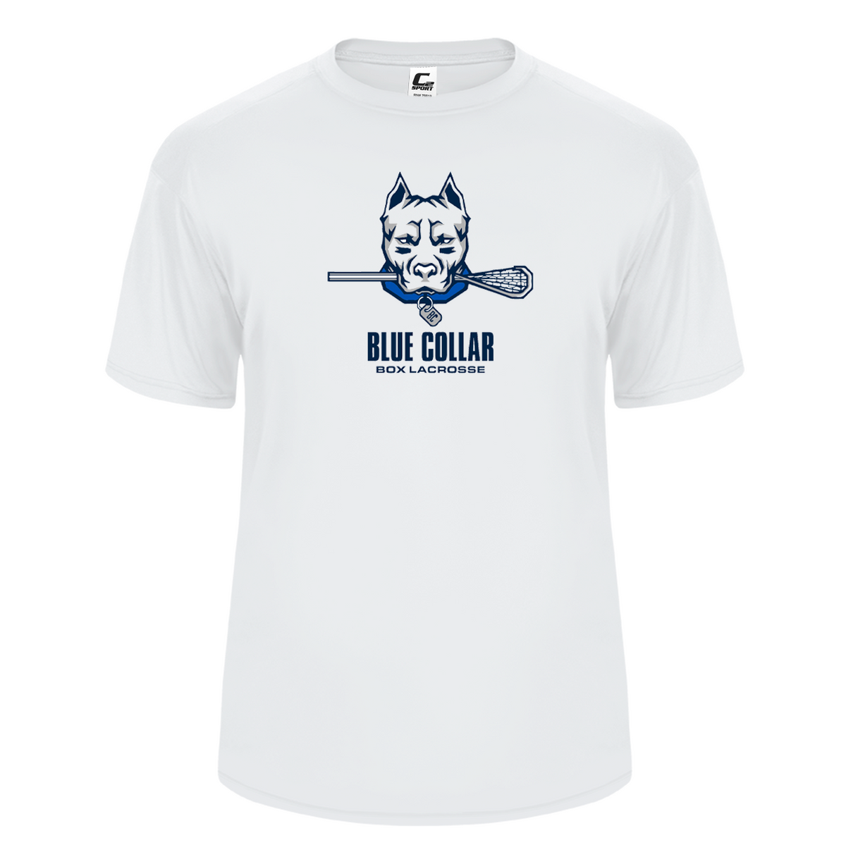 Blue Collar Box Lacrosse C2 Tee