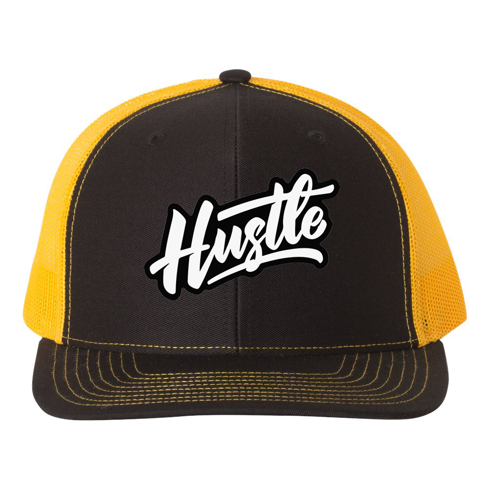 Hustle Basketball Snapback Trucker Cap
