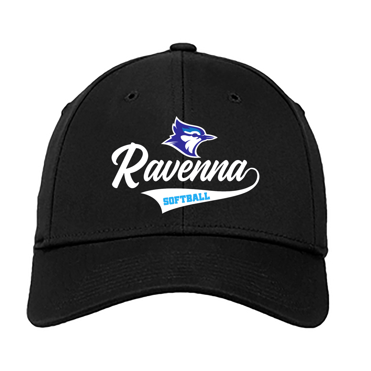 Ravenna Softball Structured Stretch Cotton Cap