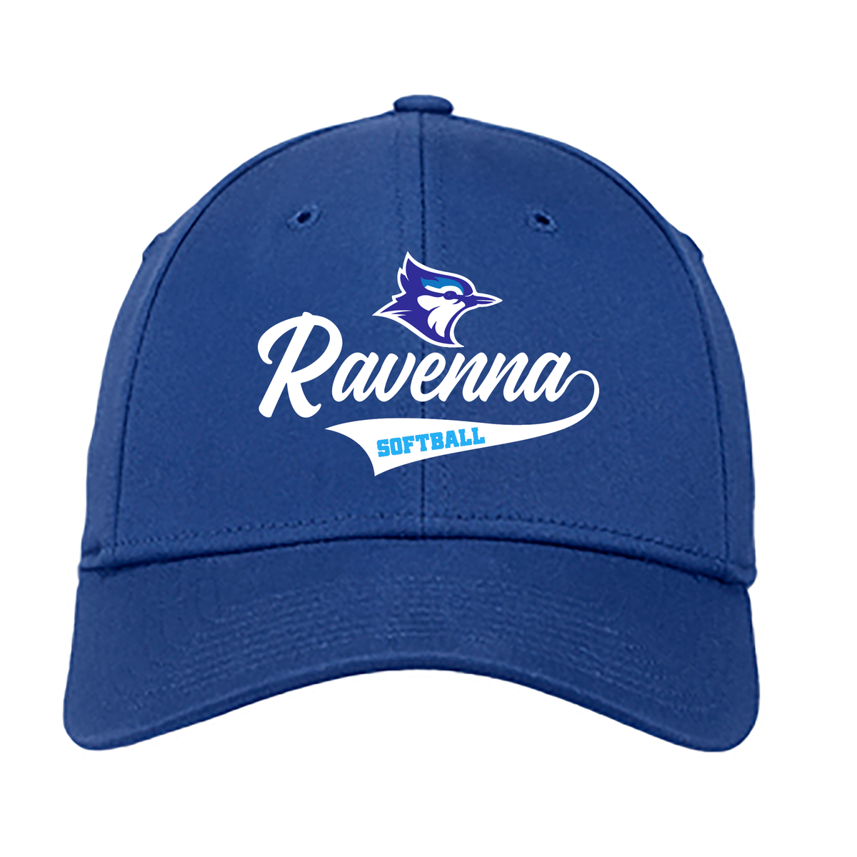 Ravenna Softball Structured Stretch Cotton Cap