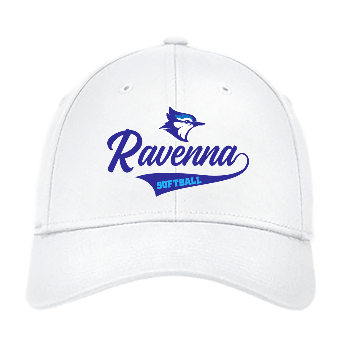 Ravenna Softball Structured Stretch Cotton Cap