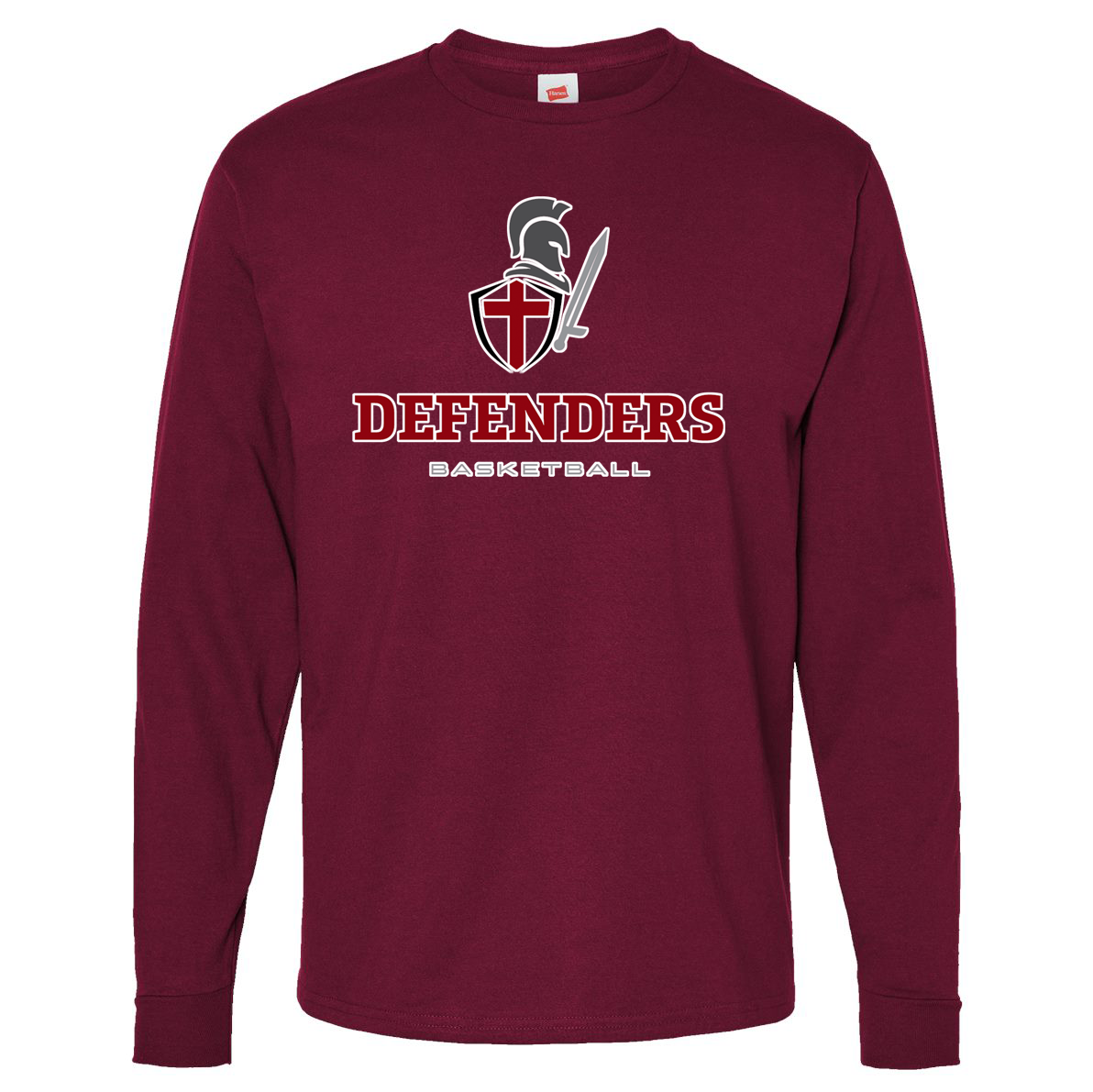 Defenders Basketball Essential-T Long Sleeve T-Shirt