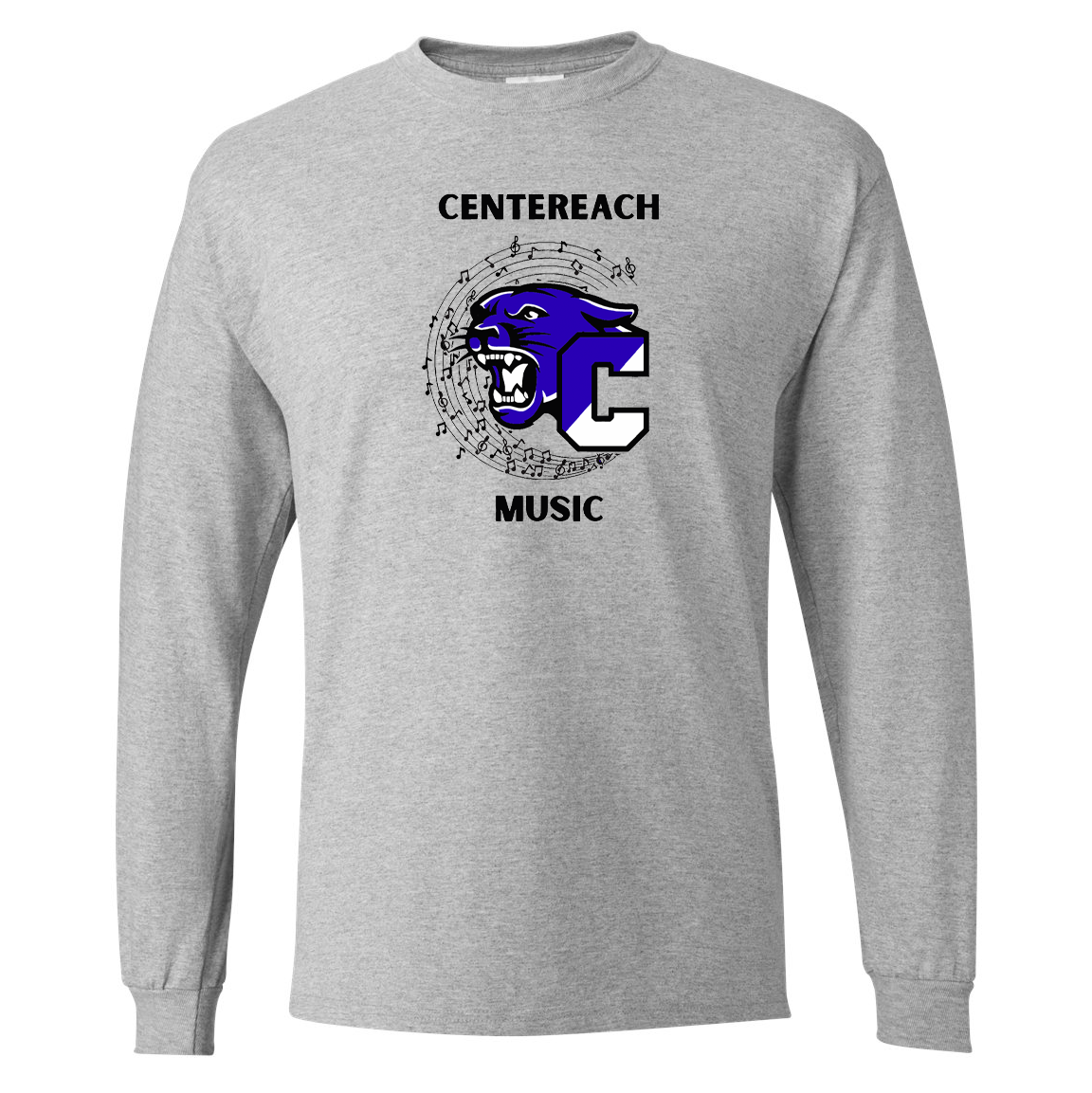 Centereach Music Essential-T Long Sleeve T-Shirt