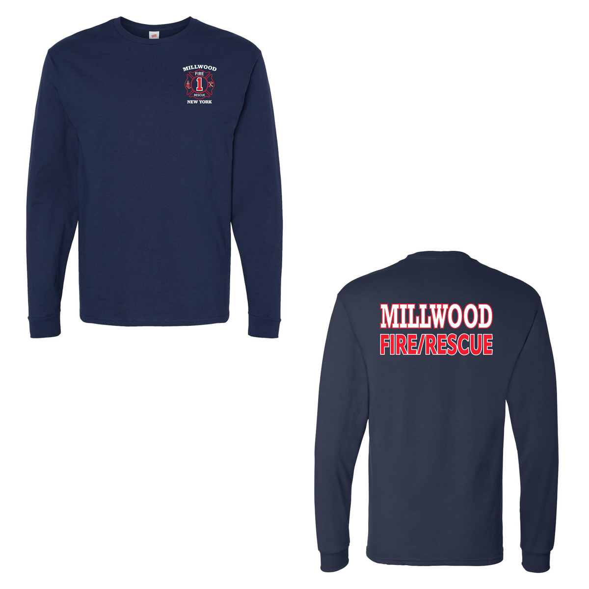 Millwood Fire Company Essential-T Long Sleeve T-Shirt