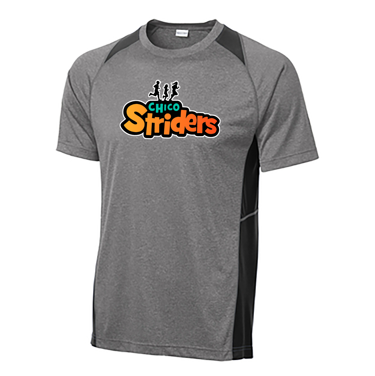 Chico Striders Heather Colorblock Contender Tee