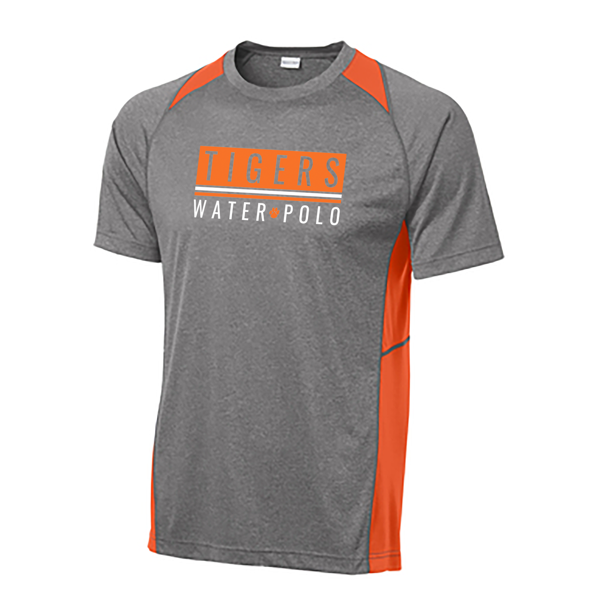 South Pasadena Water Polo Heather Colorblock Tee