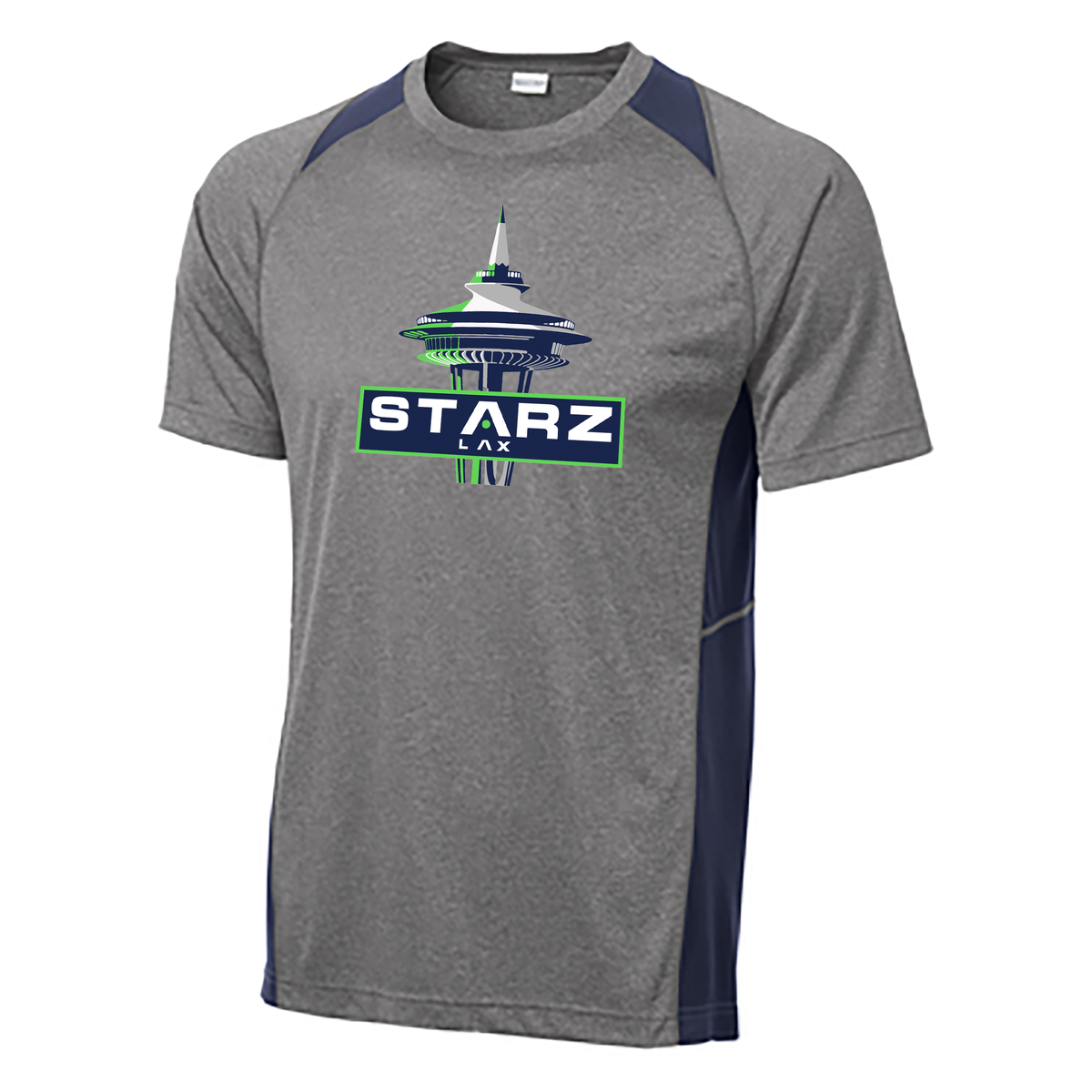 Seattle STARZ Heather Colorblock Contender Tee