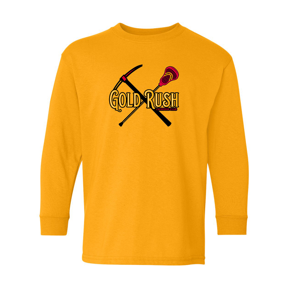 Gold Rush Lacrosse Ultra Cotton Long Sleeve Shirt