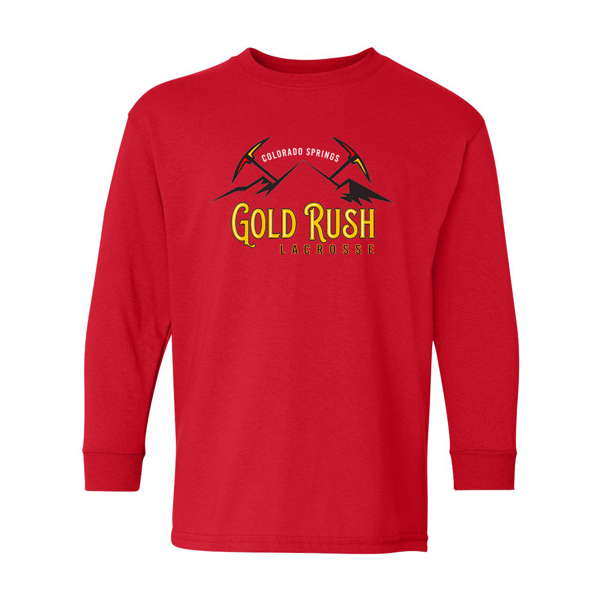 Gold Rush Lacrosse Ultra Cotton Long Sleeve Shirt