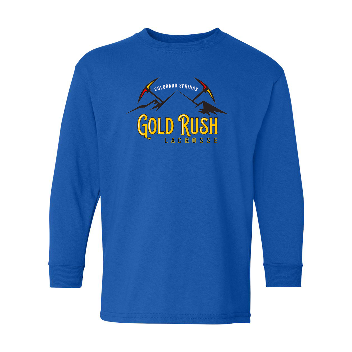 Gold Rush Lacrosse Ultra Cotton Long Sleeve Shirt