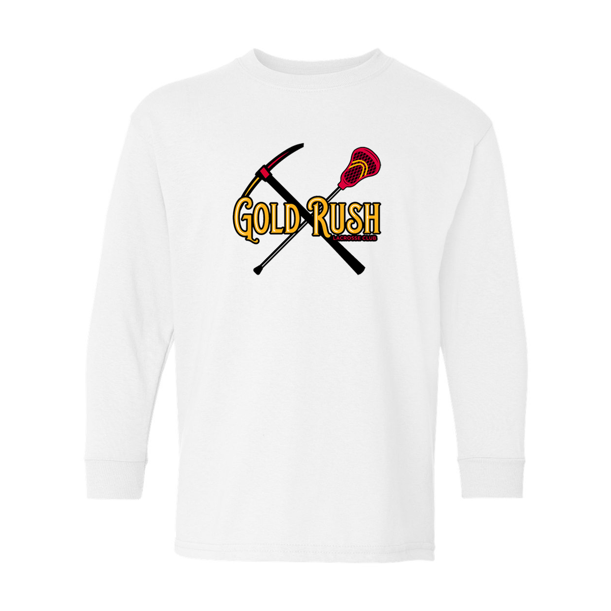 Gold Rush Lacrosse Ultra Cotton Long Sleeve Shirt