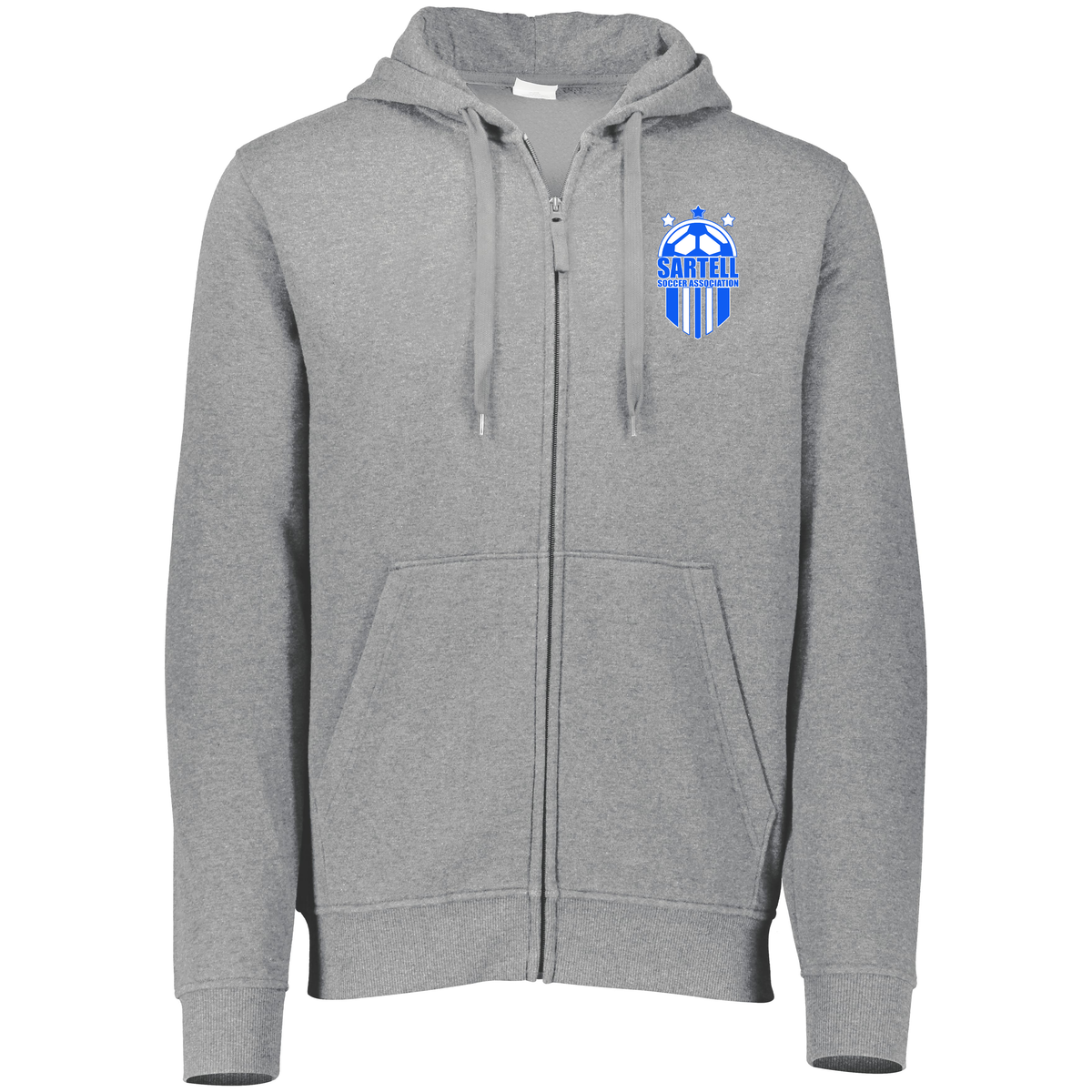 Sartell Soccer 60/40 Fleece Full Zip Hoodie