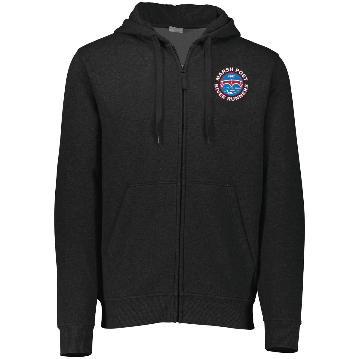 Marsh Post River Runners 60/40 Fleece Full Zip Hoodie