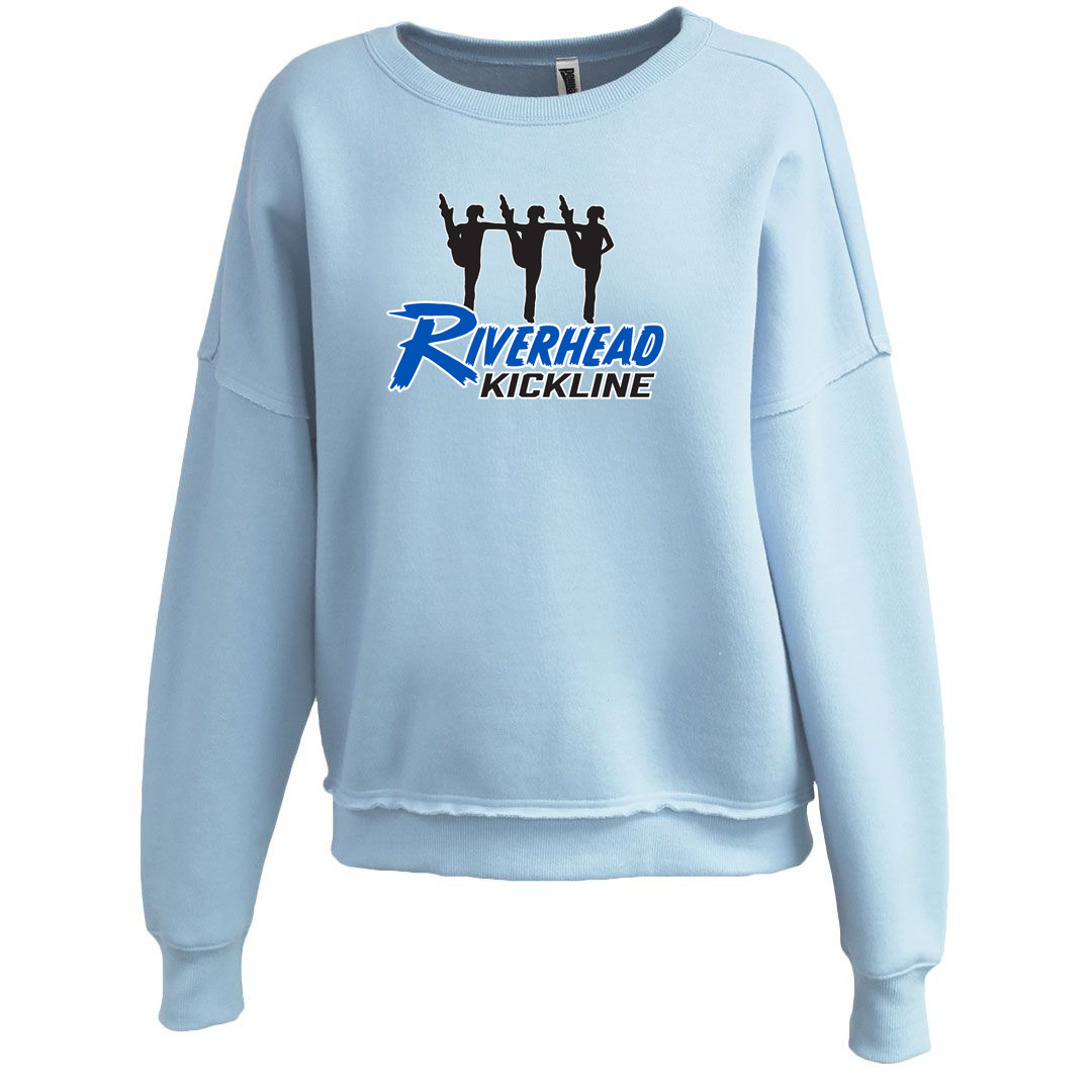 Riverhead Kickline Women's Raw Edge Crew