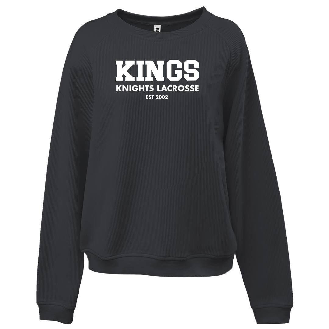 Kings Men's Lacrosse Flat Rib Crew