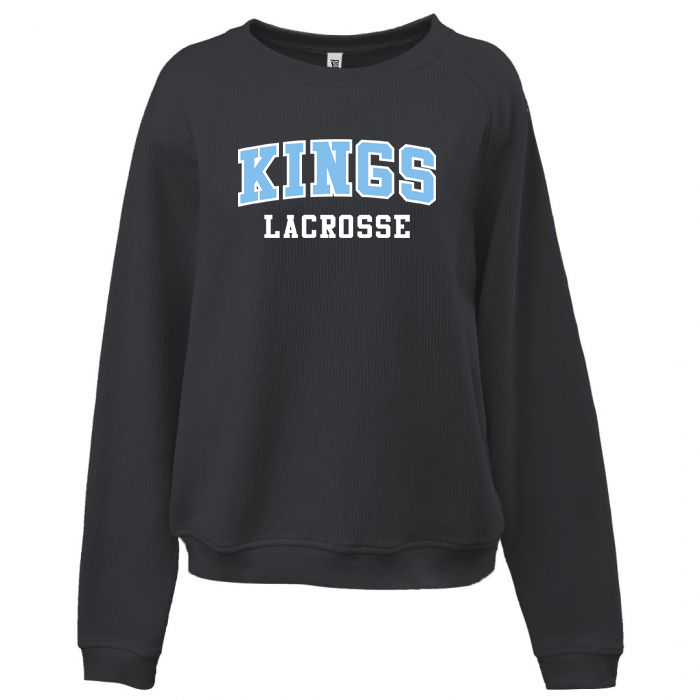 Kings Women's Lacrosse Flat Rib Crew