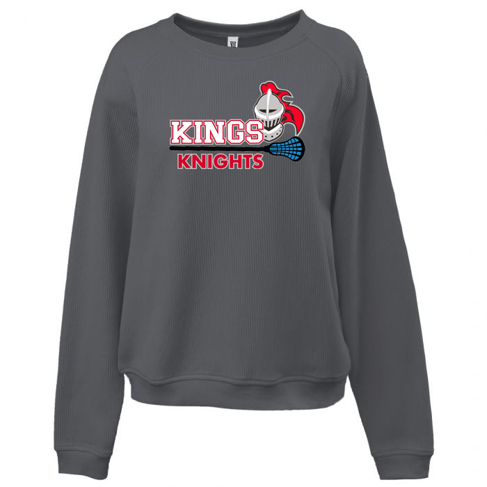 Kings Men's Lacrosse Flat Rib Crew