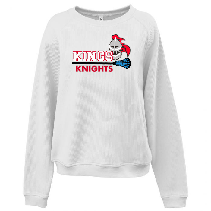 Kings Men's Lacrosse Flat Rib Crew