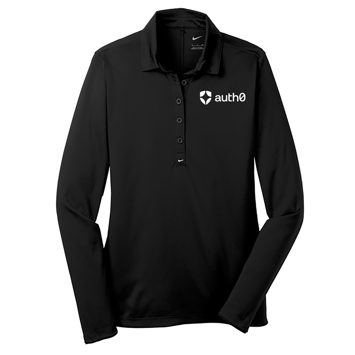 Okta Nike Ladies Long Sleeve Dri-FIT Stretch Tech Polo