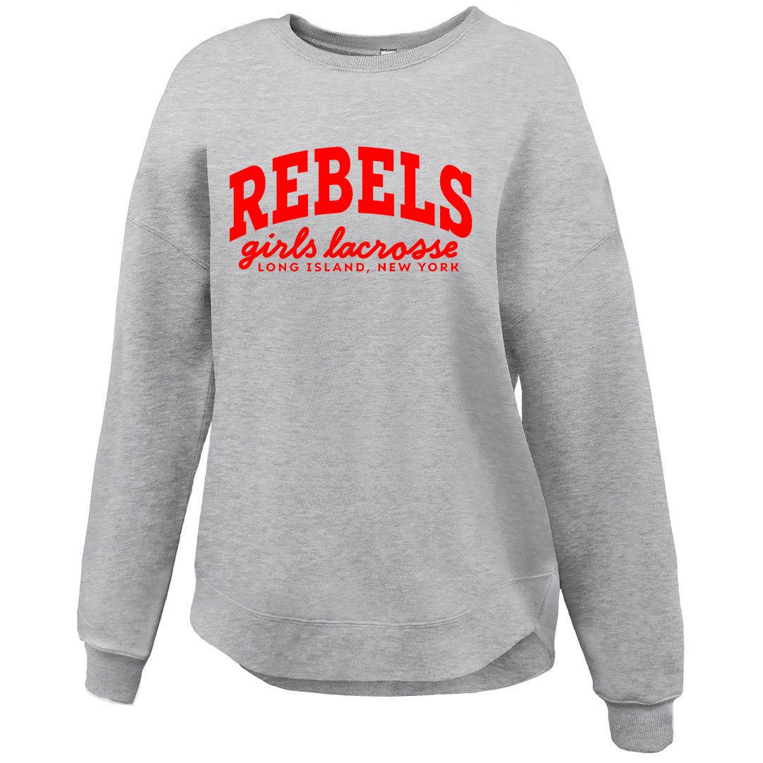 Rebels LC Girls Lacrosse Curve Bottom Crew