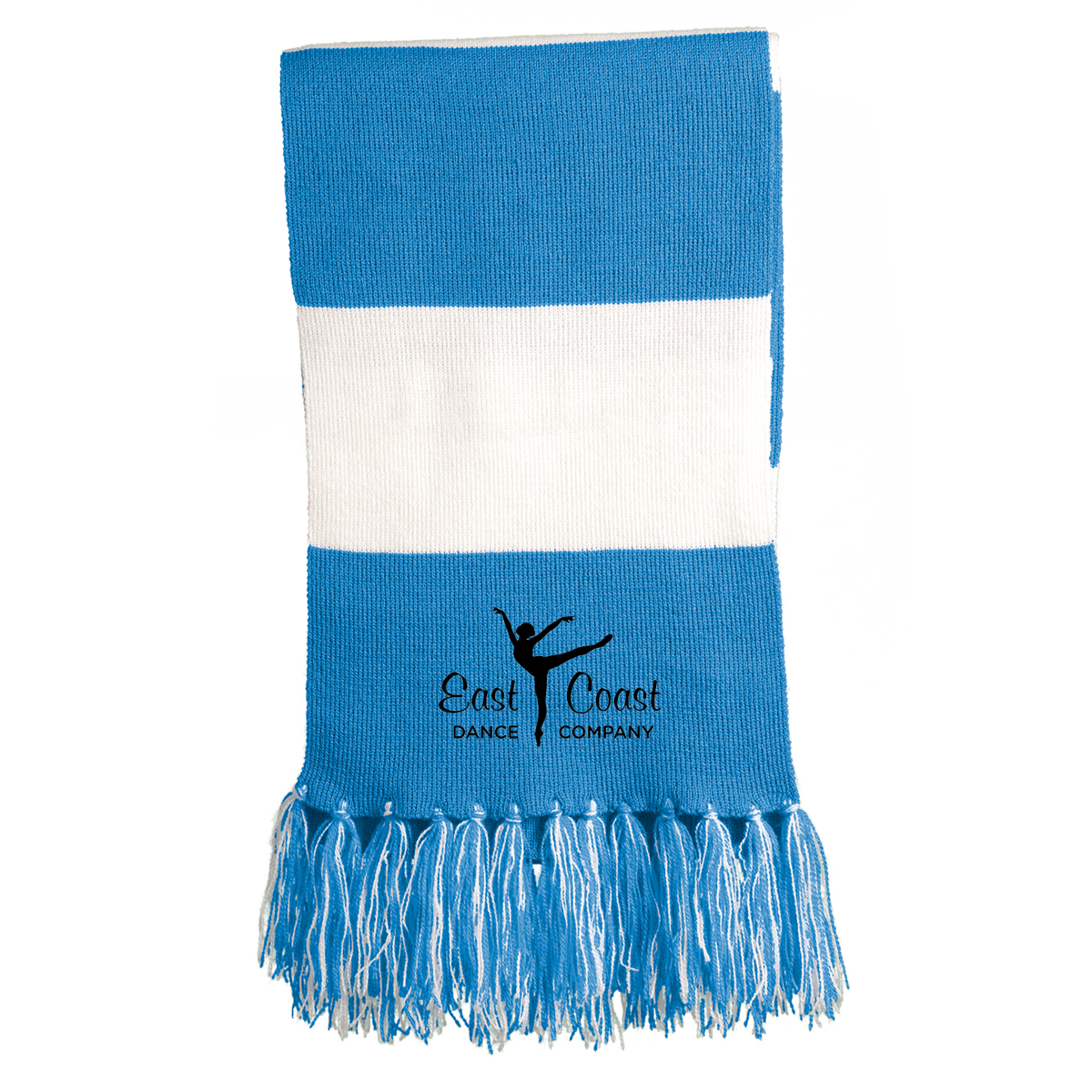 East Coast Dance Company Rugby-Striped Scarf