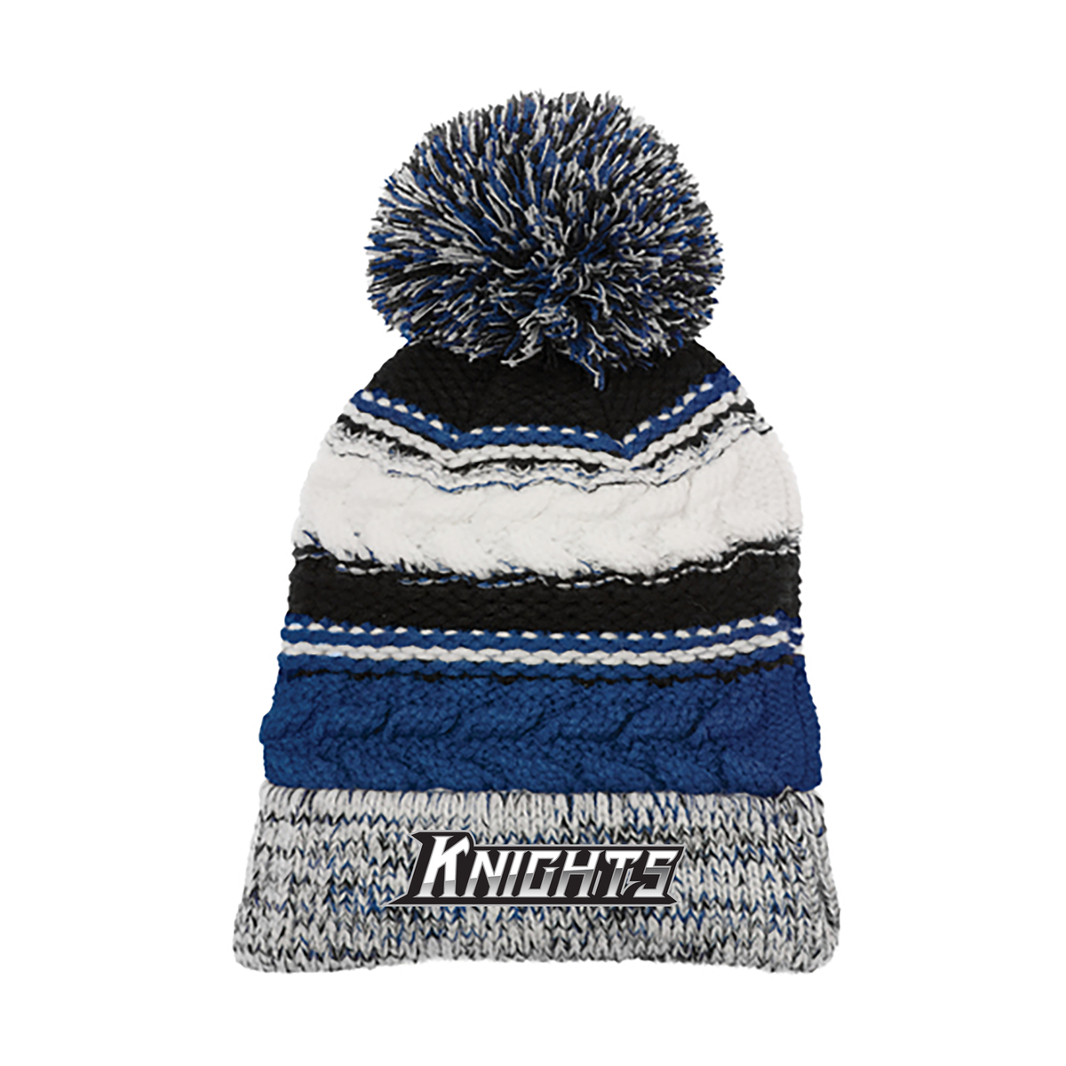 North Pole Middle School Pom Pom Beanie