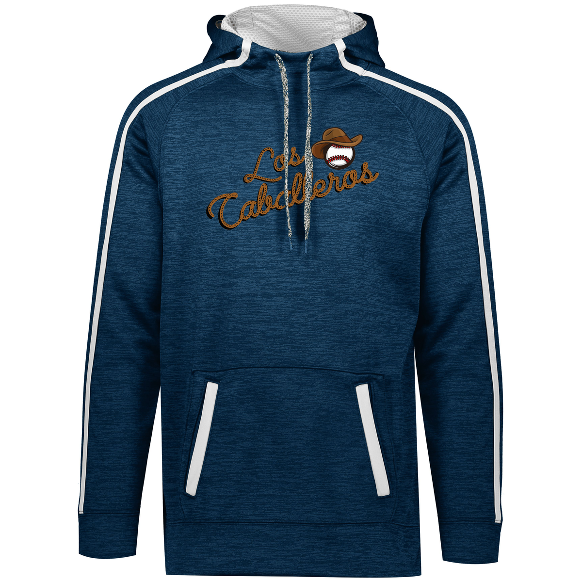 Caballeros Baseball Stoked Tonal Heather Hoodie