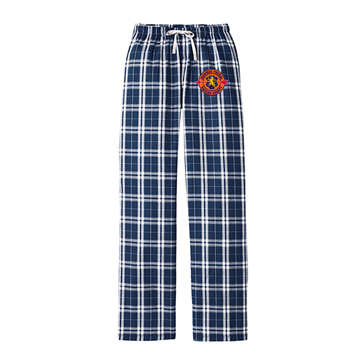 NCPD Highway Patrol Women's Plaid Pajama Pants