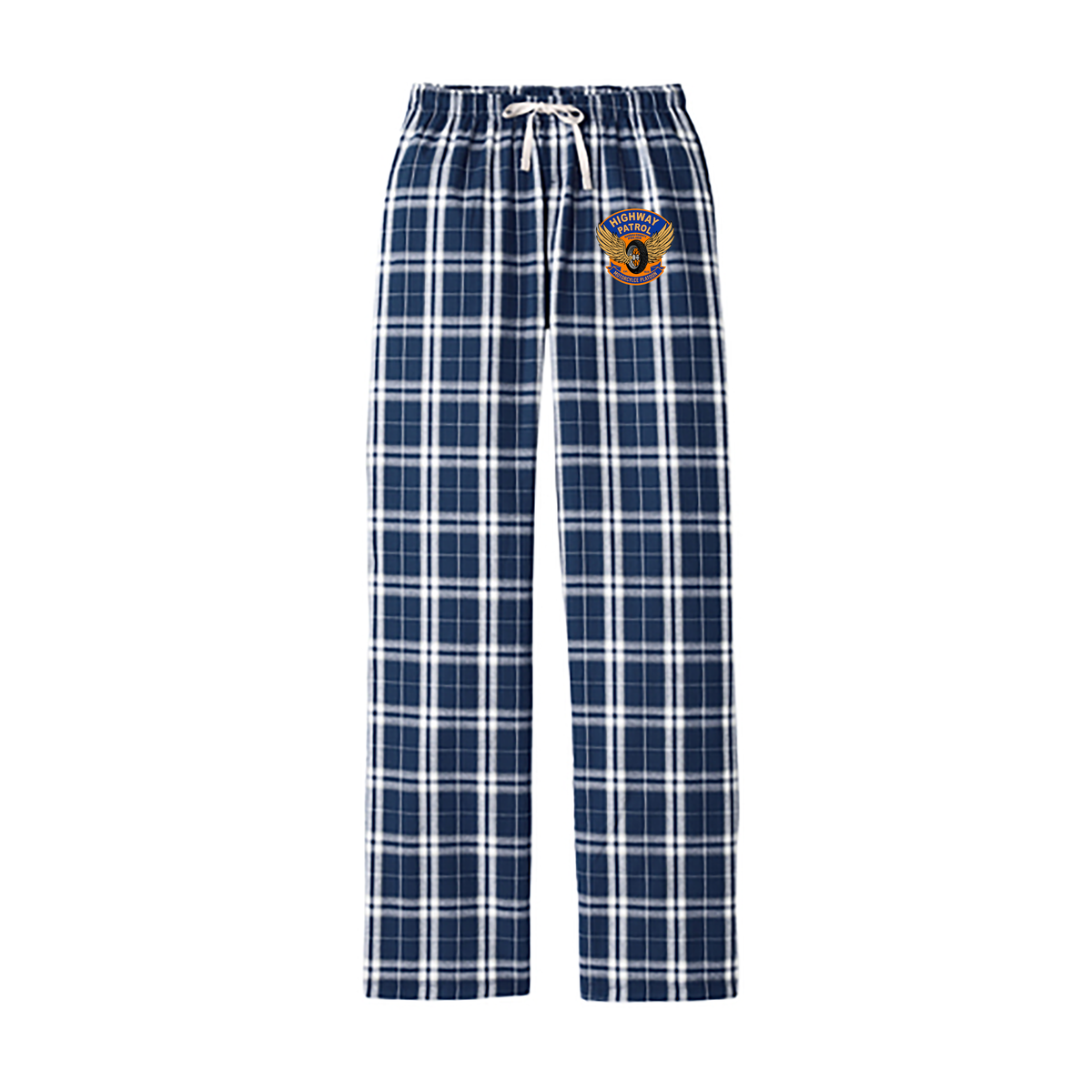 NCPD Motorcycle Unit Women's Plaid Pajama Pants