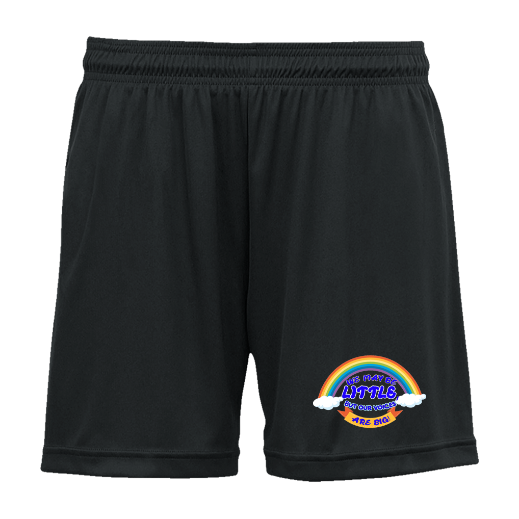 We May Be Little But Our Voices Are Big C2 Ladies Performance Shorts