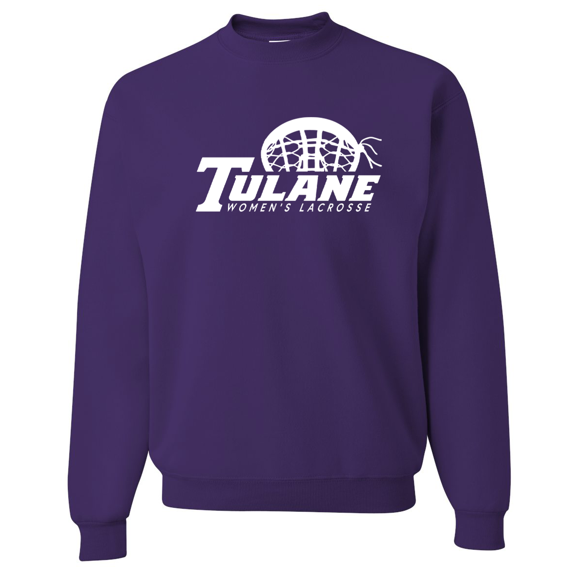 Tulane Women's Lacrosse NuBlend Crewneck Sweatshirt