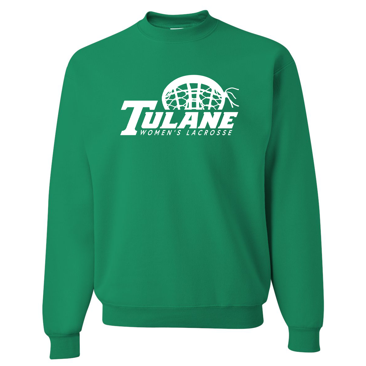 Tulane Women's Lacrosse NuBlend Crewneck Sweatshirt