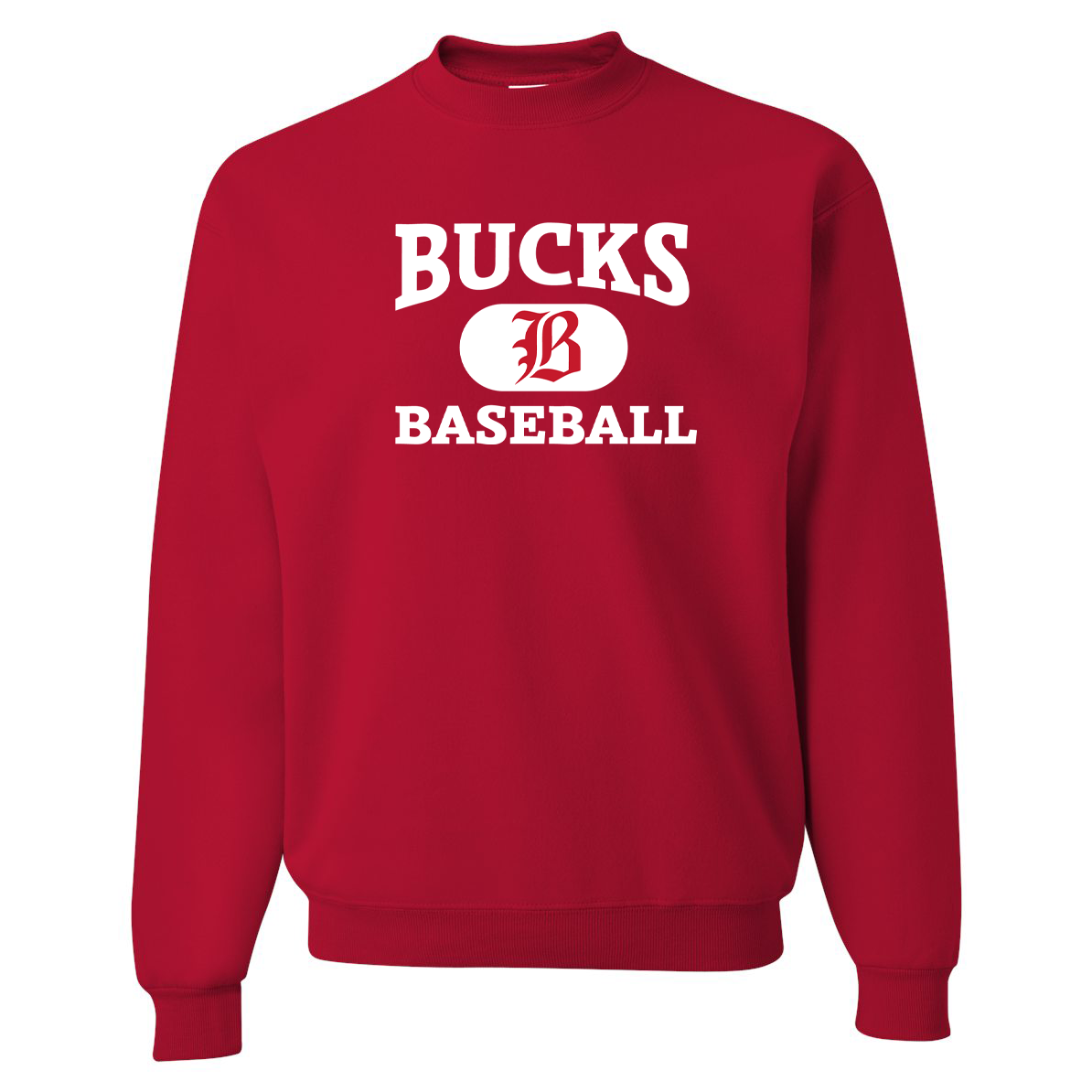 Acadiana Bucks Baseball NuBlend Crewneck Sweatshirt