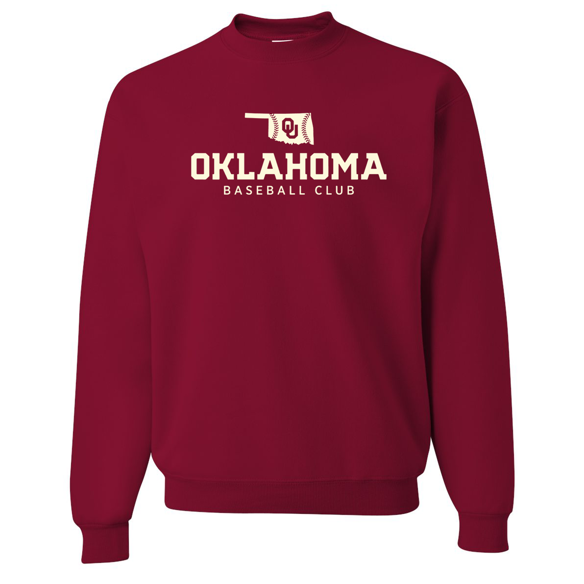 OU Club Baseball NuBlend Crewneck Sweatshirt