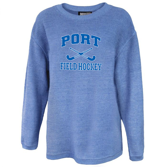 Port Washington Field Hockey Washed Cord Crew