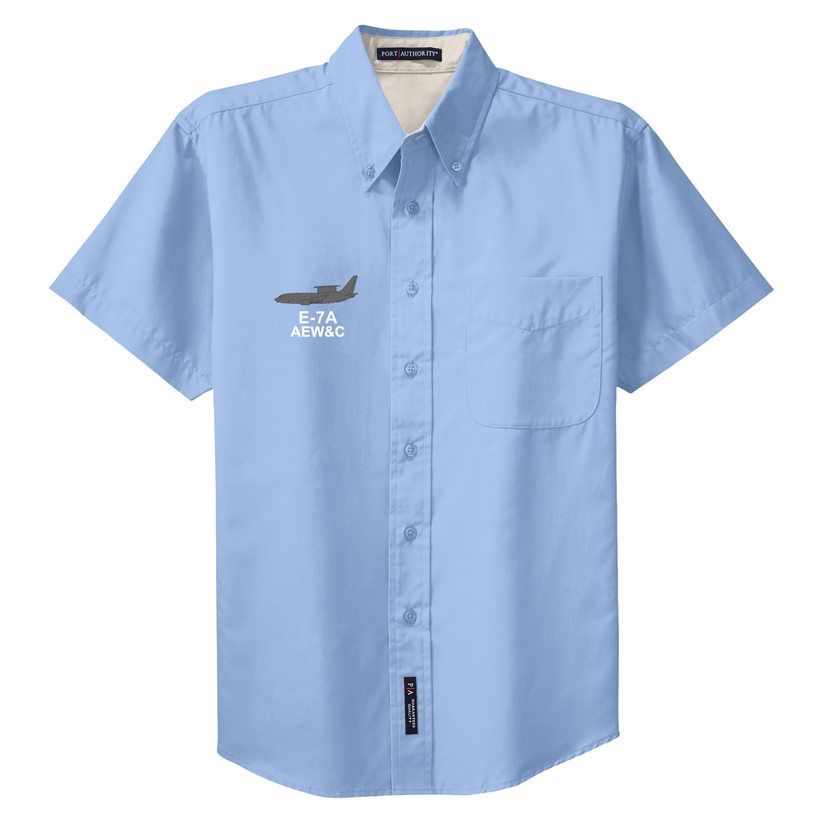 Boeing E-7A Port Authority Short Sleeve Easy Care Shirt - TALL Sizes Available